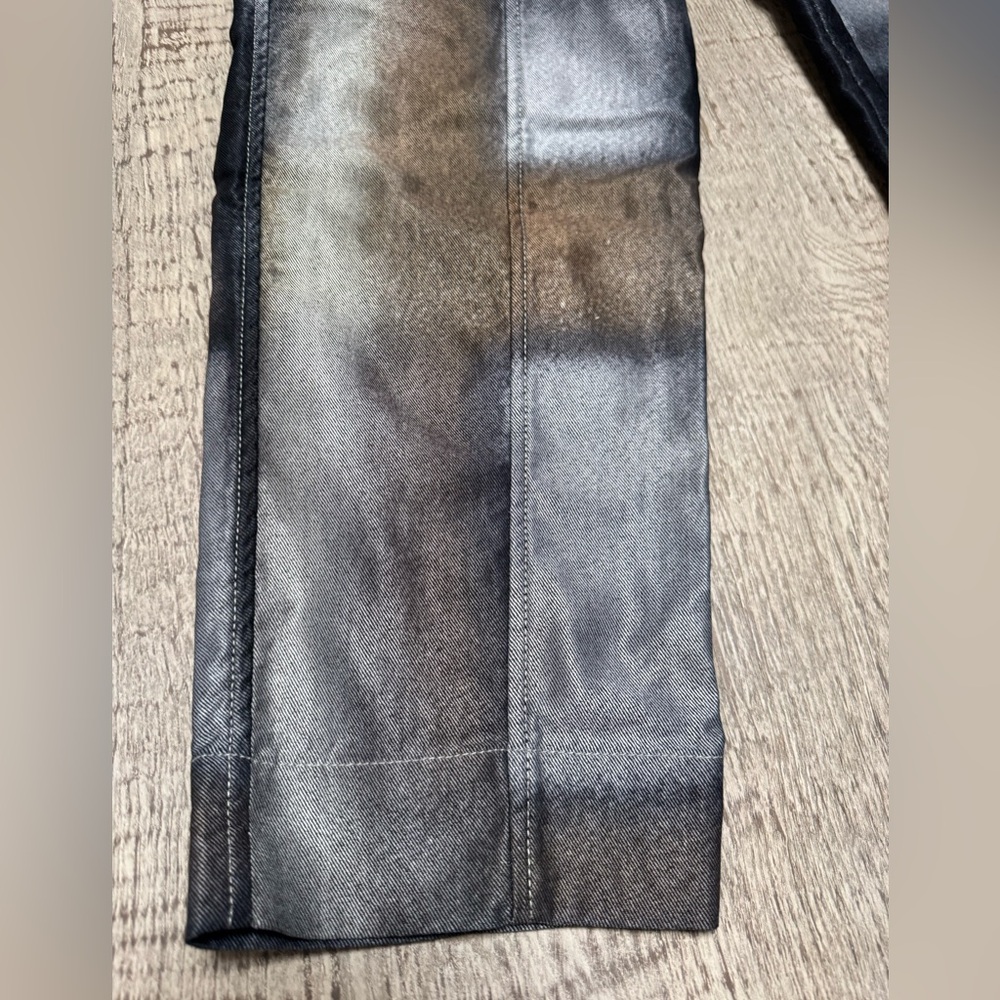 Annette Gortz Metallic denim jean sz 34 (4) - Picture 6 of 12